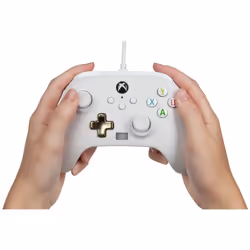 PowerA 1518809-01 accessoire de jeux vidéo Blanc USB Manette de jeu Analogique/Numérique Xbox One, Xbox Series S, Xbox Series X