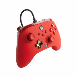 PowerA Enhanced Wired Rouge USB Manette de jeu Analogique/Numérique Xbox One, Xbox Series S, Xbox Series X