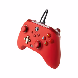 PowerA Enhanced Wired Rouge USB Manette de jeu Analogique/Numérique Xbox One, Xbox Series S, Xbox Series X - Vue supplémentaire 5