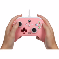 PowerA 1518815-01 accessoire de jeux vidéo Rose USB Manette de jeu Analogique/Numérique Xbox One, Xbox Series S, Xbox Series X