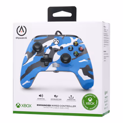 PowerA 1525941-01 accessoire de jeux vidéo Bleu, Camouflage USB Manette de jeu Analogique/Numérique Xbox One, Xbox Series S, Xbox Series X - Vue supplémentaire 11