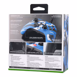 PowerA 1525941-01 accessoire de jeux vidéo Bleu, Camouflage USB Manette de jeu Analogique/Numérique Xbox One, Xbox Series S, Xbox Series X - Vue supplémentaire 12