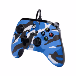 PowerA 1525941-01 accessoire de jeux vidéo Bleu, Camouflage USB Manette de jeu Analogique/Numérique Xbox One, Xbox Series S, Xbox Series X - Vue supplémentaire 4