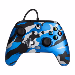 PowerA Enhanced Wired, Manette de jeu, Xbox Series S, Xbox Series X, Touche Partage, Avec fil, USB, Micro-USB B