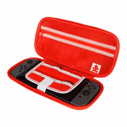 PowerA 1519187-01 Boîtier robuste Nintendo Rouge, Blanc