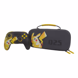 PowerA 1521515-01, Boîtier robuste, Nintendo, Gris, Jaune, Nintendo Switch, Nintendo Switch Lite, Résistant aux chocs, Résist ...