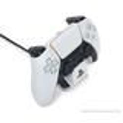Station de charge - PowerA - Solo - Sans fil - Blanc - Pour manette DualSense PS5