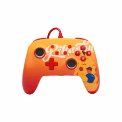 PowerA 1522784-01, Manette de jeu, Nintendo Switch, Analogique, Avec fil, USB, Orange, Rouge