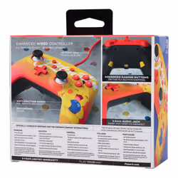PowerA 1522784-01 accessoire de jeux vidéo Orange, Rouge USB Manette de jeu Analogique Nintendo Switch - Vue supplémentaire 12