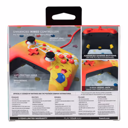 PowerA 1522784-01 accessoire de jeux vidéo Orange, Rouge USB Manette de jeu Analogique Nintendo Switch - Vue supplémentaire 13