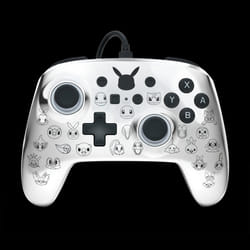 PowerA 1522785-01 accessoire de jeux vidéo Noir, Argent USB Manette de jeu Analogique Nintendo Switch