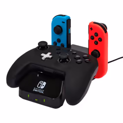 PowerA 1525991-01, Système de recharge, Nintendo Switch, Noir, Nintendo, Nintendo Switch, Nintendo Switch Lite, Nintendo Swit ...
