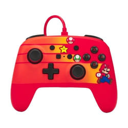 PowerA 1526539-01 accessoire de jeux vidéo Noir, Bleu, Orange, Rouge USB Manette de jeu Nintendo Switch