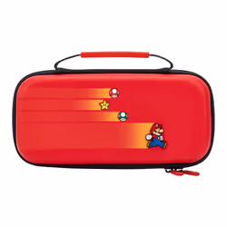 PowerA 1526546-01, Housse, Nintendo, Rouge, Feutrine, Caoutchouc, Nintendo Switch, Nintendo Switch Lite, Nintendo Switch OLED ...