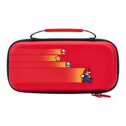 PowerA 1526546-01 Nintendo Feutrine, Caoutchouc Rouge