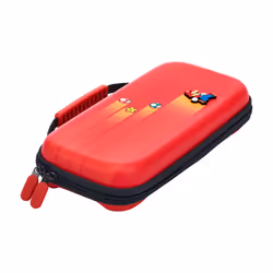 PowerA 1526546-01 Nintendo Feutrine, Caoutchouc Rouge