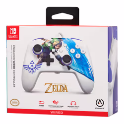 PowerA 1526548-01 accessoire de jeux vidéo Bleu, Blanc USB Manette de jeu Analogique Nintendo Switch - Vue supplémentaire 11