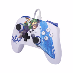 PowerA 1526548-01 accessoire de jeux vidéo Bleu, Blanc USB Manette de jeu Analogique Nintendo Switch - Vue supplémentaire 4