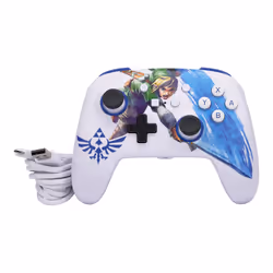 PowerA 1526548-01 accessoire de jeux vidéo Bleu, Blanc USB Manette de jeu Analogique Nintendo Switch - Vue supplémentaire 8