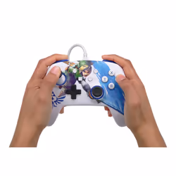 PowerA 1526548-01 accessoire de jeux vidéo Bleu, Blanc USB Manette de jeu Analogique Nintendo Switch - Vue supplémentaire 9