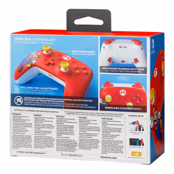 PowerA NSGP0012-01 accessoire de jeux vidéo Rouge Bluetooth Manette de jeu Analogique Nintendo Switch, Nintendo Switch Lite, Nintendo Switch OLED - Vue supplémentaire 11