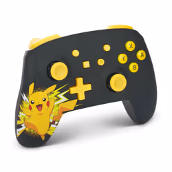 PowerA NSGP0016-01 accessoire de jeux vidéo Noir, Jaune Bluetooth Manette de jeu Analogique Nintendo Switch, Nintendo Switch Lite, Nintendo Switch OLED