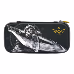 PowerA NSCS0087-01, Housse, Nintendo, Noir, Gris, Blanc, Feutrine, Nintendo Switch, Nintendo Switch Lite, Résistant aux rayur ...
