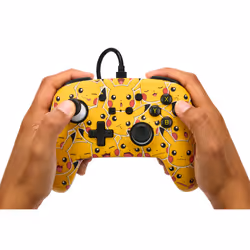 PowerA NSGP0083-01 accessoire de jeux vidéo Noir, Rouge, Jaune USB Manette de jeu Analogique Nintendo Switch - Vue supplémentaire 9