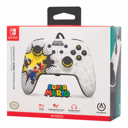 PowerA NSGP0085-01 accessoire de jeux vidéo Noir, Bleu, Rouge, Blanc, Jaune USB Manette de jeu Analogique Nintendo Switch - Vue supplémentaire 11