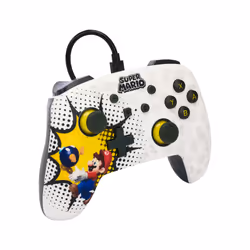 PowerA NSGP0085-01 accessoire de jeux vidéo Noir, Bleu, Rouge, Blanc, Jaune USB Manette de jeu Analogique Nintendo Switch