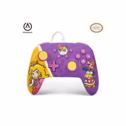 PowerA NSGP0092-01, Manette de jeu, Nintendo Switch, Avec fil, USB, Violet, Rouge, Jaune, 3 m