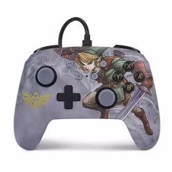 PowerA NSGP0096-01, Manette de jeu, Nintendo Switch, Analogique, Avec fil, USB, Micro-USB