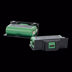 PowerA XBPW0119-01, Xbox Series S, Xbox Series X, Batterie de manette de jeu, Vert, USB, Avec fil, 1100 mAh
