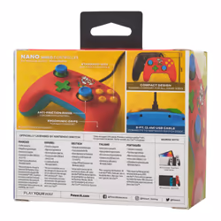 PowerA NSGP0123-01 accessoire de jeux vidéo Multicolore USB Manette de jeu Analogique Nintendo Switch - Vue supplémentaire 11