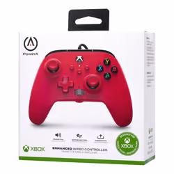 PowerA XBGP0008-01 accessoire de jeux vidéo Rouge USB Manette de jeu Analogique Xbox One, Xbox Series S, Xbox Series X - Vue supplémentaire 11