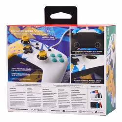 PowerA NSGP0041-01 accessoire de jeux vidéo Multicolore USB Manette de jeu Analogique/Numérique Nintendo Switch - Vue supplémentaire 11