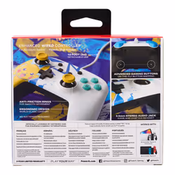 PowerA NSGP0041-01 accessoire de jeux vidéo Multicolore USB Manette de jeu Analogique/Numérique Nintendo Switch - Vue supplémentaire 12