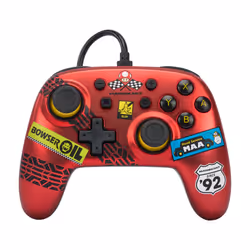 PowerA NSGP0124-01, Manette de jeu, Nintendo Switch, Analogique, Avec fil, USB, Micro-USB