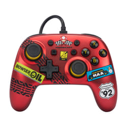 PowerA NSGP0124-01 accessoire de jeux vidéo Rouge USB Manette de jeu Analogique Nintendo Switch
