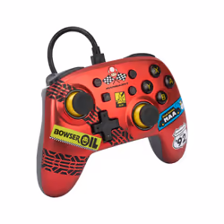 PowerA NSGP0124-01 accessoire de jeux vidéo Rouge USB Manette de jeu Analogique Nintendo Switch
