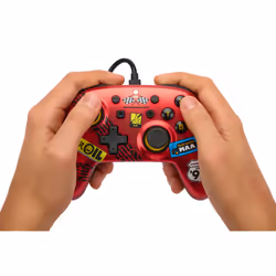 PowerA NSGP0124-01 accessoire de jeux vidéo Rouge USB Manette de jeu Analogique Nintendo Switch - Vue supplémentaire 8
