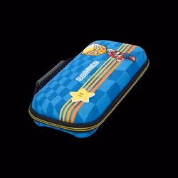 PowerA NSCS0131-01 Nintendo Feutrine, Caoutchouc Bleu