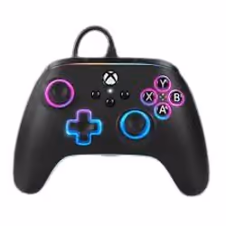 PowerA XBGP0140-01, Manette de jeu, Xbox Series S, Xbox Series X, Avec fil, USB, USB Type-C, Noir
