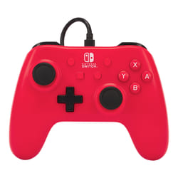 PowerA NSGP0142-01 accessoire de jeux vidéo Rouge USB Manette de jeu Analogique Nintendo Switch
