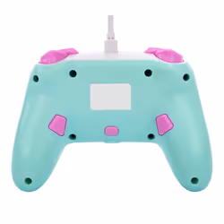 PowerA NSGP0146-01 accessoire de jeux vidéo Bleu, Rose USB Manette de jeu Analogique Nintendo Switch