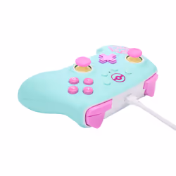 PowerA NSGP0146-01 accessoire de jeux vidéo Bleu, Rose USB Manette de jeu Analogique Nintendo Switch - Vue supplémentaire 5