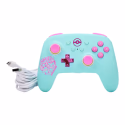 PowerA NSGP0146-01 accessoire de jeux vidéo Bleu, Rose USB Manette de jeu Analogique Nintendo Switch - Vue supplémentaire 8