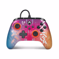 PowerA XBGP0186-01, Manette de jeu, PC, Xbox One, Xbox Series S, Xbox Series X, Multicolore, Avec fil, USB, USB Type-C