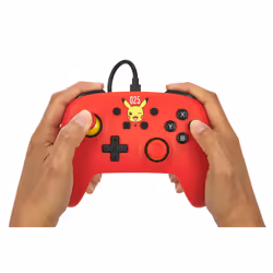 PowerA NSGP0200-01 accessoire de jeux vidéo Rouge USB Manette de jeu Analogique Nintendo Switch, Nintendo Switch OLED - Vue supplémentaire 3