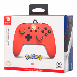 PowerA NSGP0200-01 accessoire de jeux vidéo Rouge USB Manette de jeu Analogique Nintendo Switch, Nintendo Switch OLED - Vue supplémentaire 4